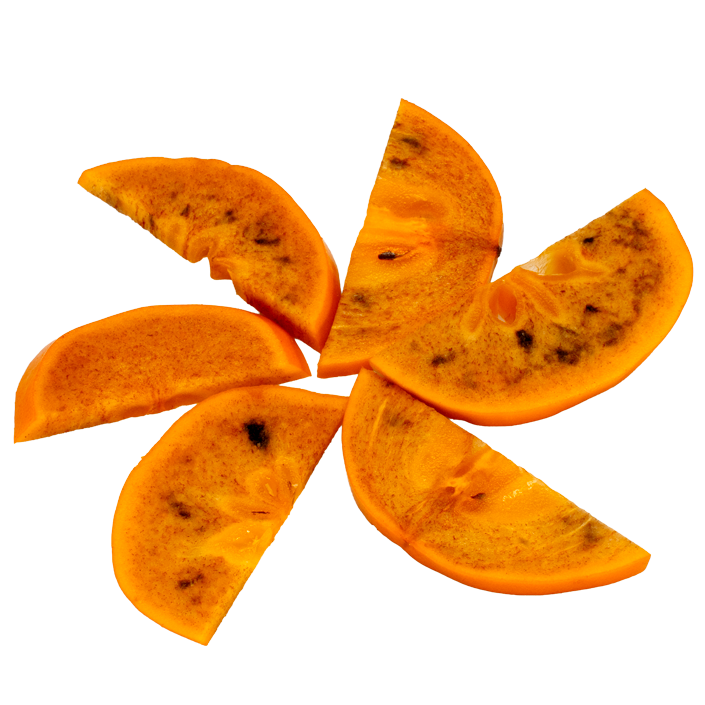 Midnight Persimmon Slices